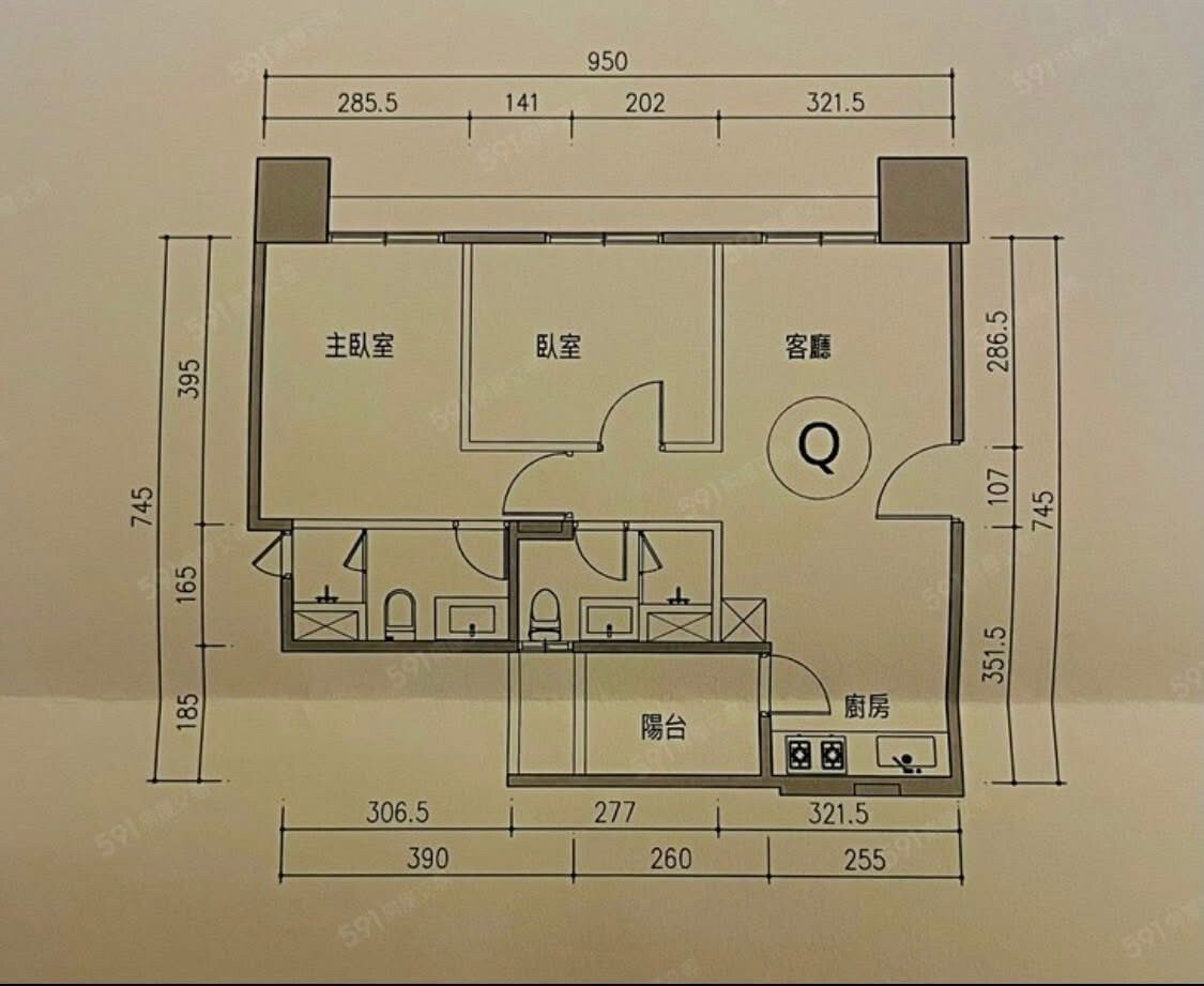 台中市沙鹿區新業微丘森鄰待售房屋