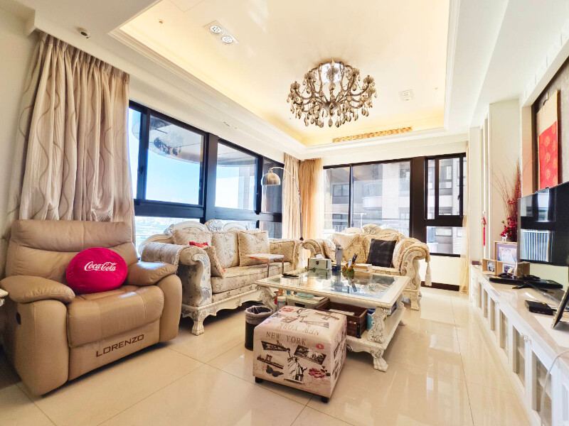 $遠雄玫瑰園高樓河景4房+3車位$ 住商~李俊超