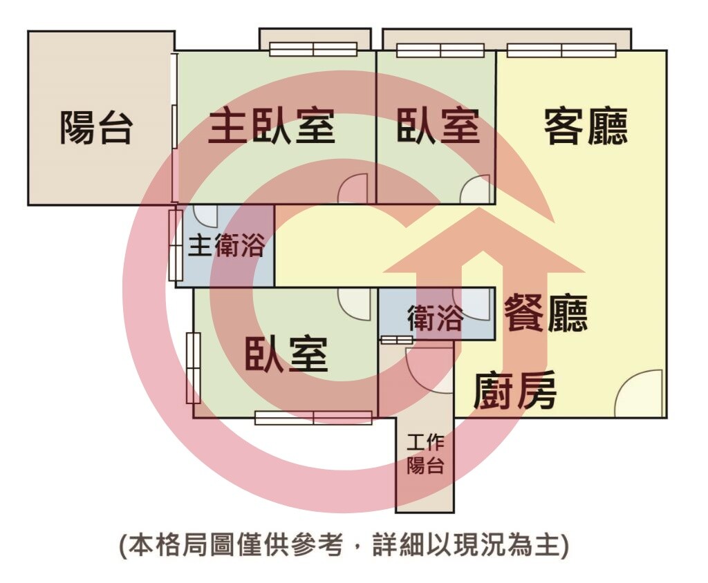 高雄市左營區城揚三越Song巨蛋核心城V/J ONLY待售房屋