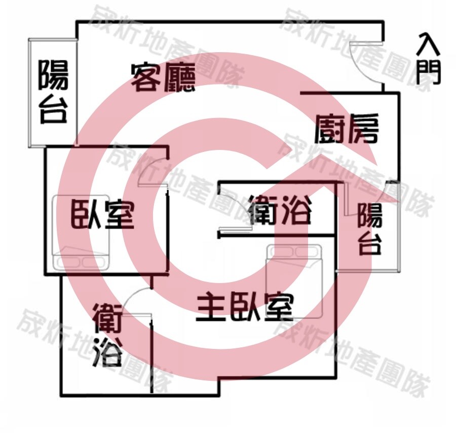 台中市大里區聚合發君大院待售房屋