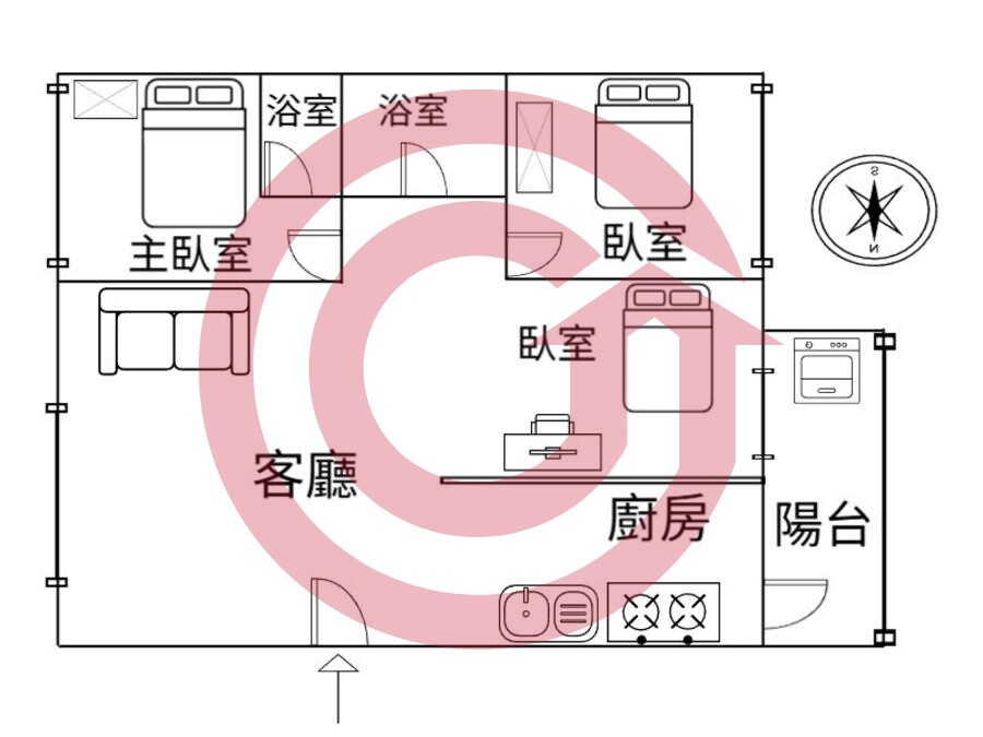 台中市南屯區太子龍待售房屋