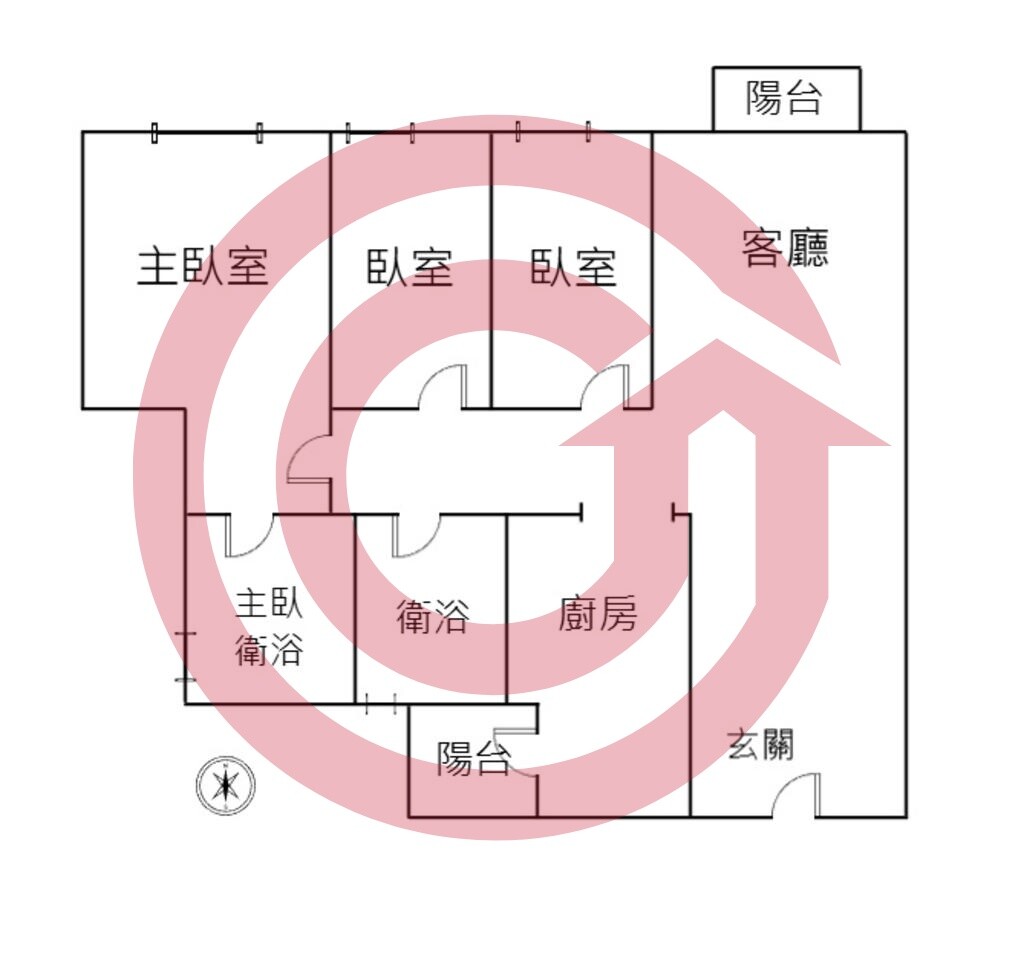 台中市北屯區惠宇千曦待售房屋