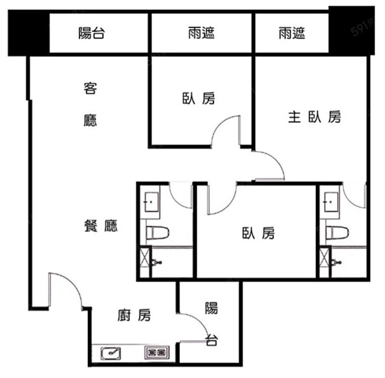 台南市善化區北揚協奏曲大樓區待售房屋