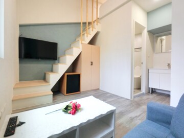 可短租✨東海可貓咪✨超美樓中樓✨乾溼分離✨變頻冷氣 - Image 1