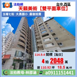 天籟美術待售房屋