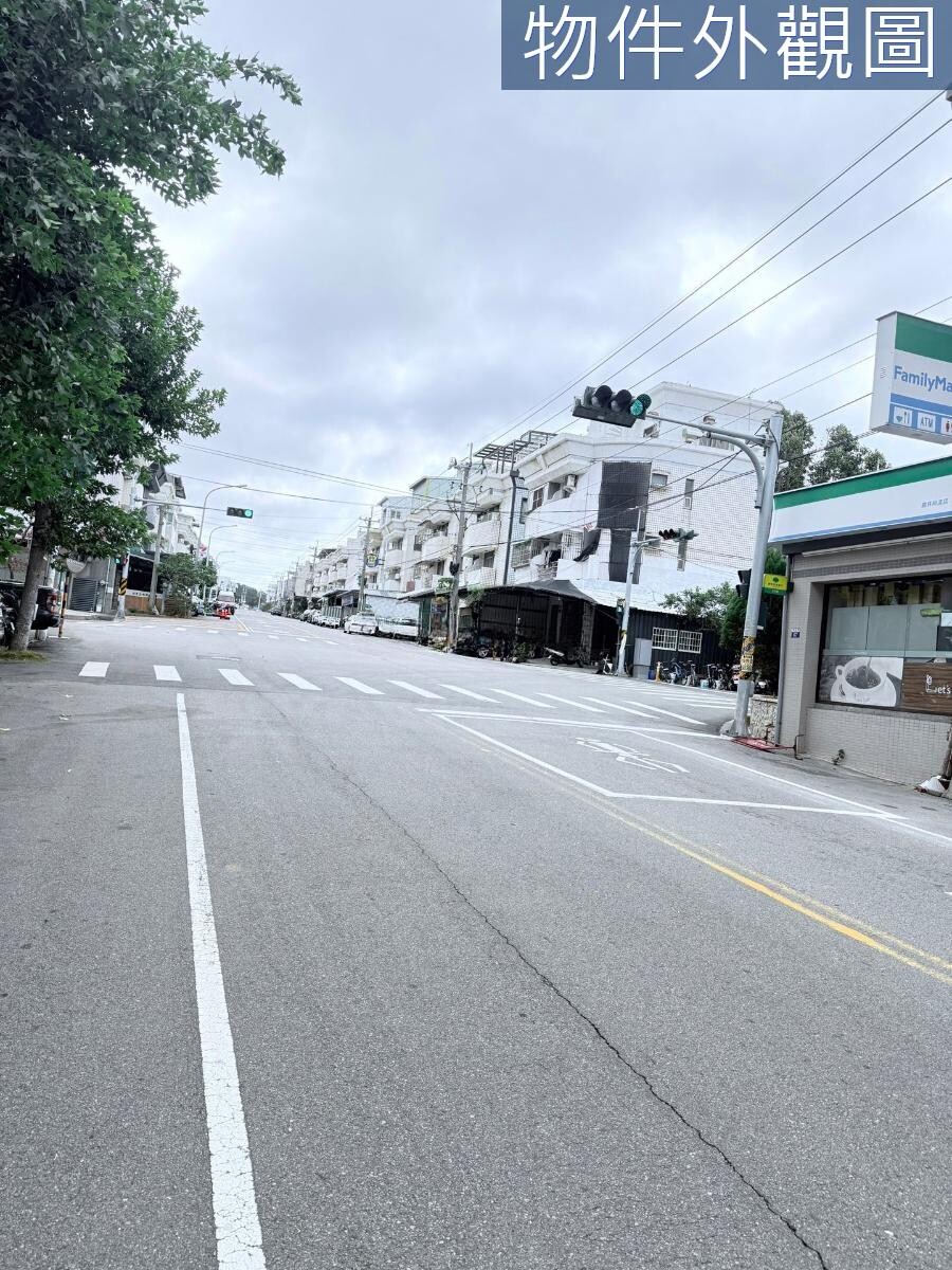 沙鹿靜宜商圈▪臨路×大面寬▪方正美建地