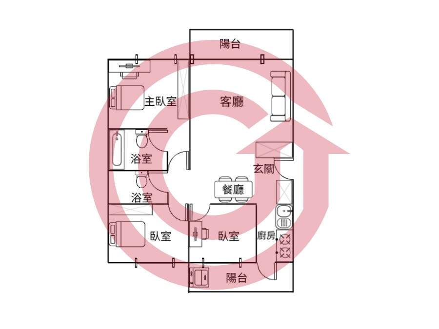 樂屋_高雄市左營區長谷富綠國待售房屋 高雄市左營區長谷富綠國待售房屋
