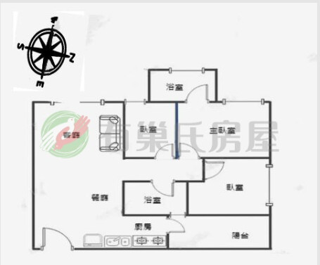 台中市南區悠森學待售房屋