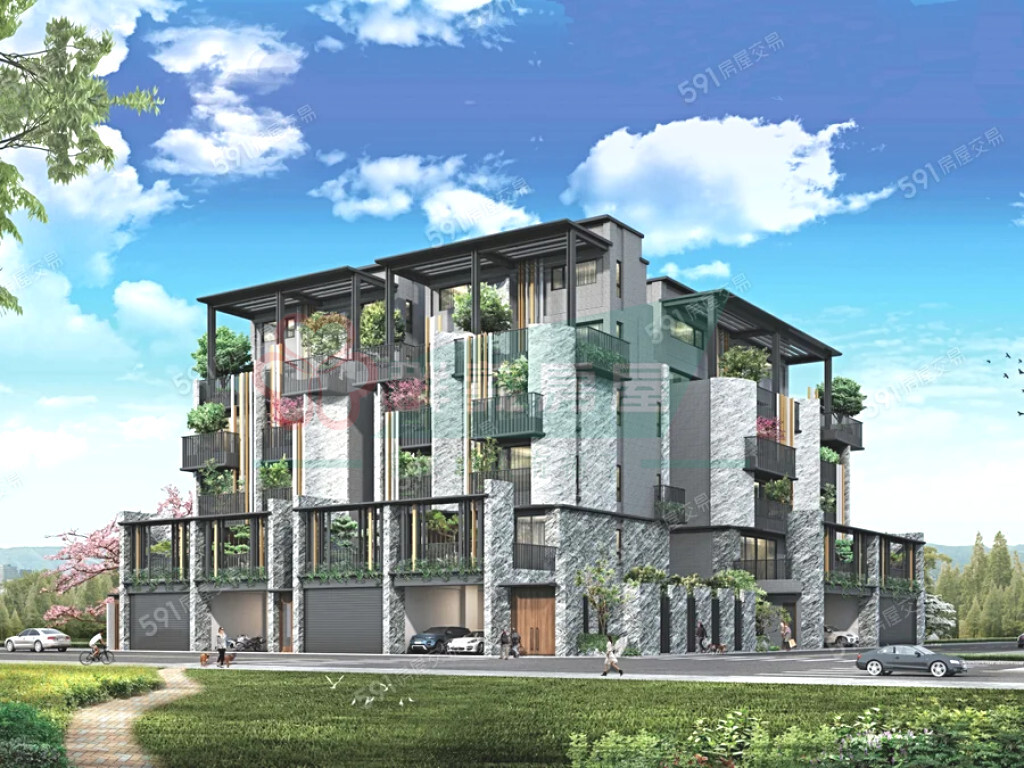 南興公園大面寬電梯別墅