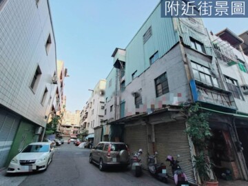 光華瑞隆商圈前街後巷邊間三角窗可停車十米街透店