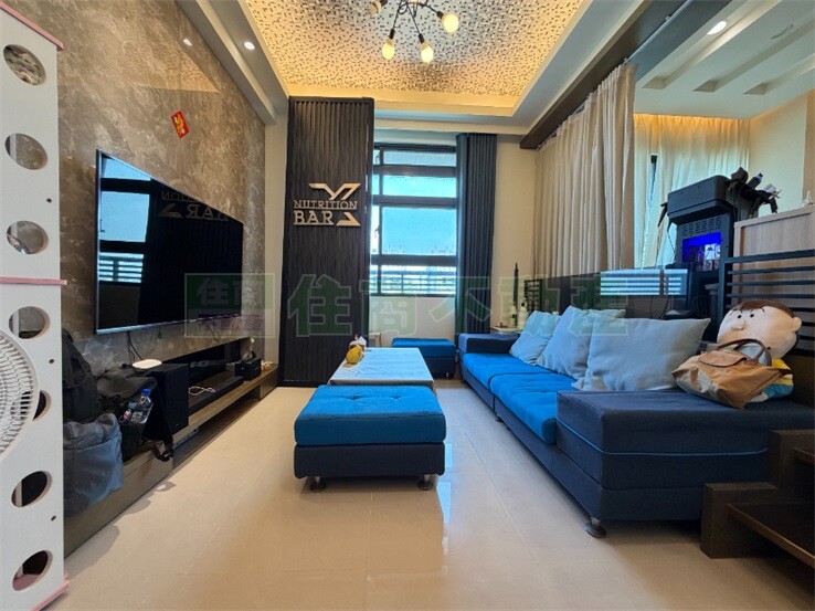 安平景觀正樓中樓三房平車