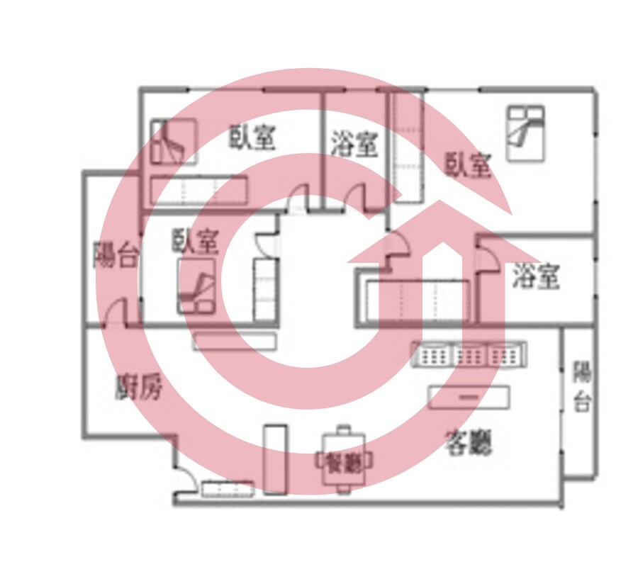 樂屋_高雄市三民區帝匯大廈待售房屋 高雄市三民區帝匯大廈待售房屋