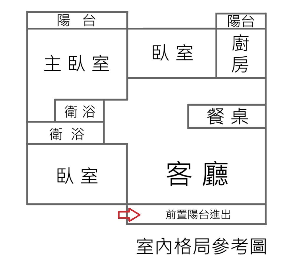 嘉義市西區巴黎大廈待售房屋