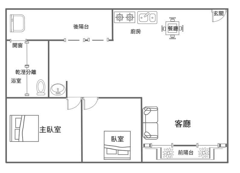 樂屋_高雄市橋頭區棋琴20重奏待售房屋 高雄市橋頭區棋琴20重奏待售房屋