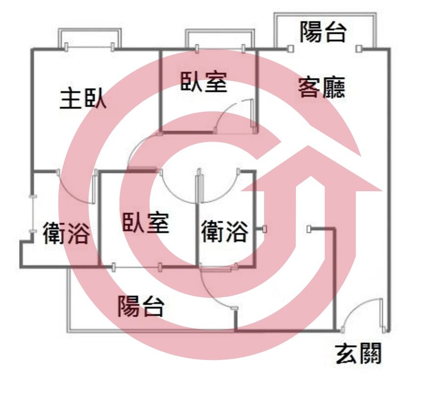 台中市北屯區裕國豐展待售房屋