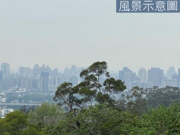 俯瞰高鐵站已整平可供露營休閒用地之二