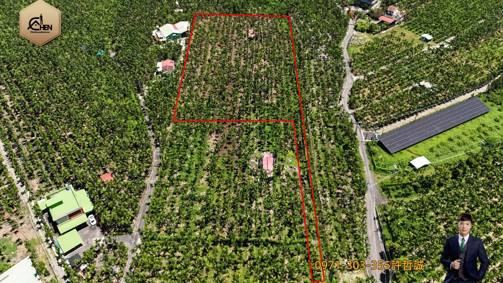 內埔東勢國小旁7分方正農地｜誠家有我