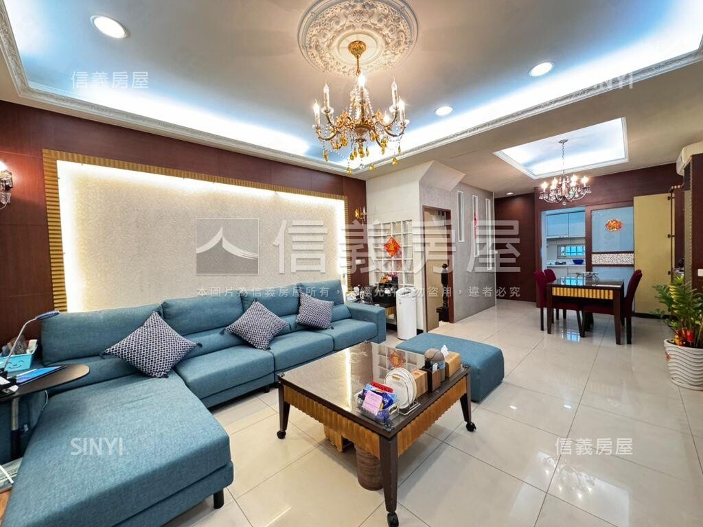 稀有大車庫中正藝墅透天