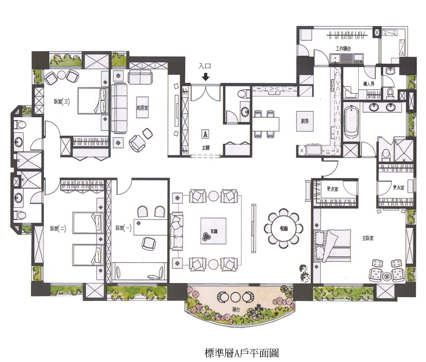 台中市西屯區龍寶心臻邸待售房屋