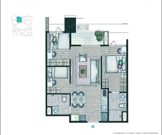 樂屋_新北市板橋區新潤RIVER ONE待售房屋 新北市板橋區新潤RIVER ONE待售房屋