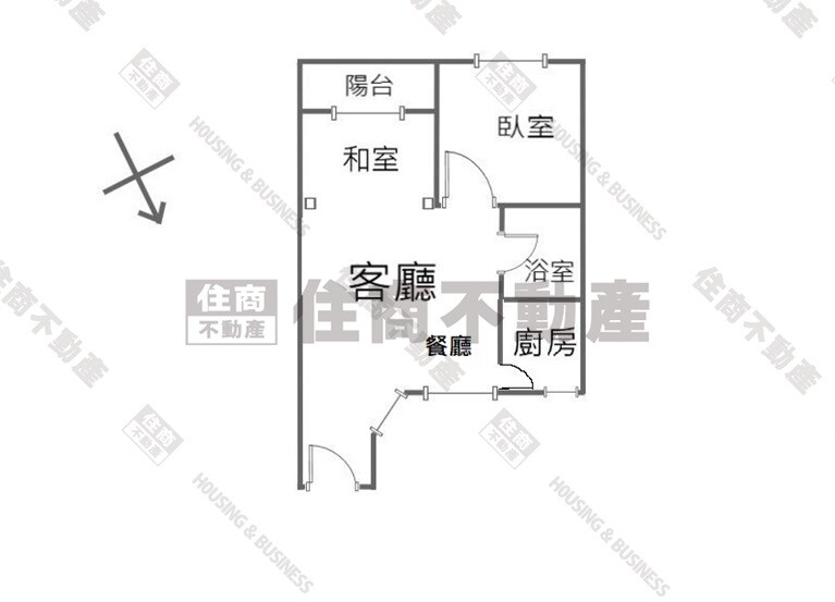 新北市新店區三圓羅馬待售房屋