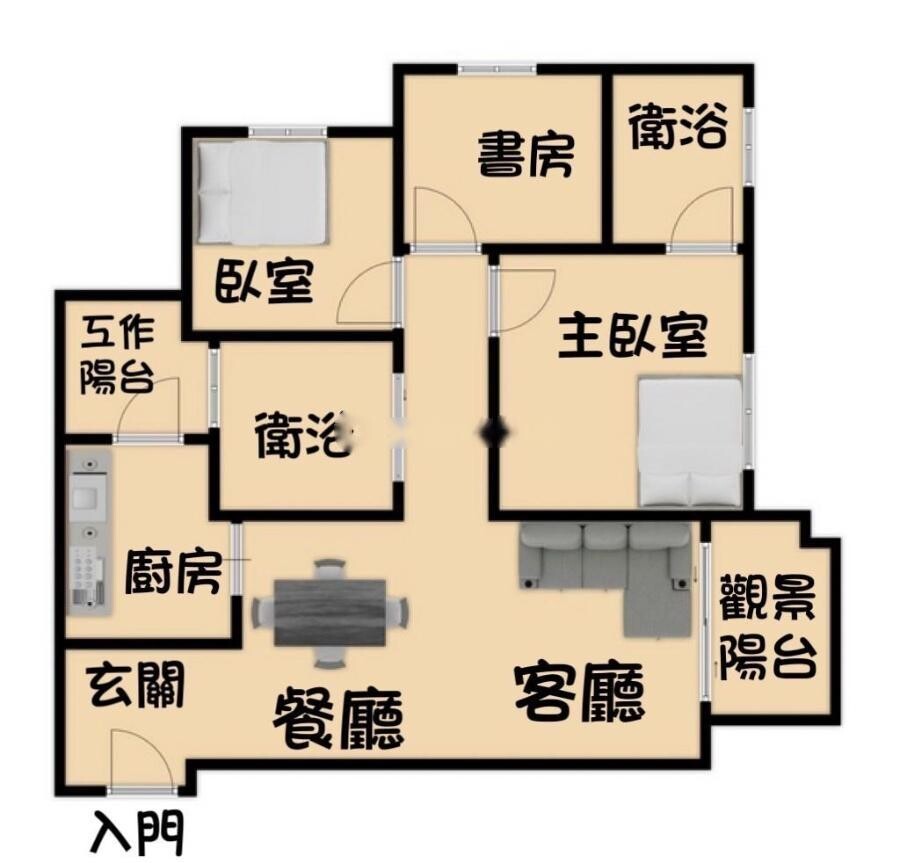 台中市北屯區登陽仰峰待售房屋