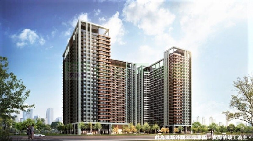 史博館特區南科卓越城2房平車